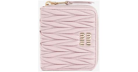 miu miu matelasse wallet review